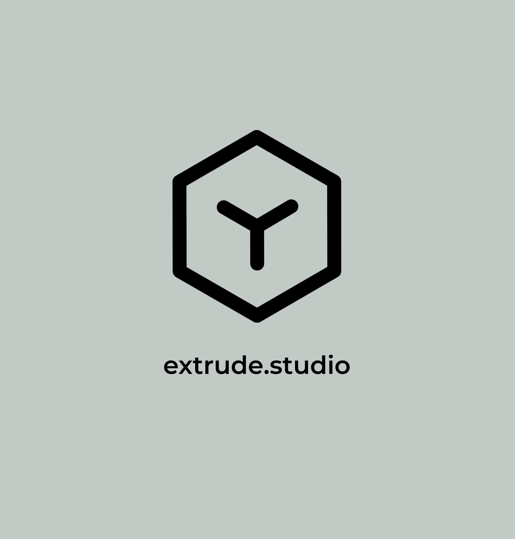 logo extrude.studio